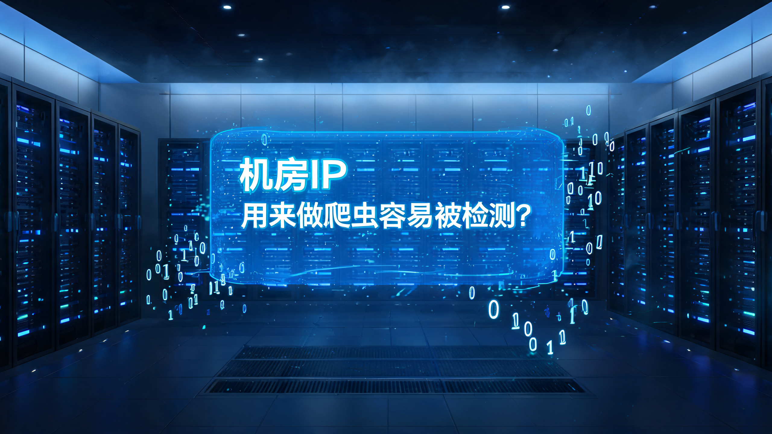 机房IP用来做爬虫容易被检测？